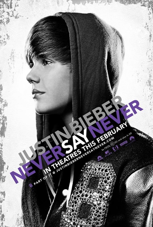 justin bieber on stage never say never. justin bieber never say never