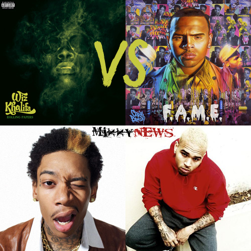 wiz khalifa rolling papers album sales. Chris Brown has the #1 album