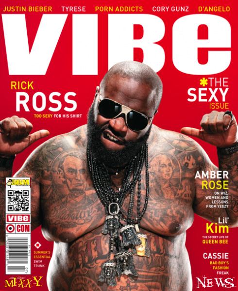 rick ross vibe magazine cover. Rick Ross the Miami Boss aka